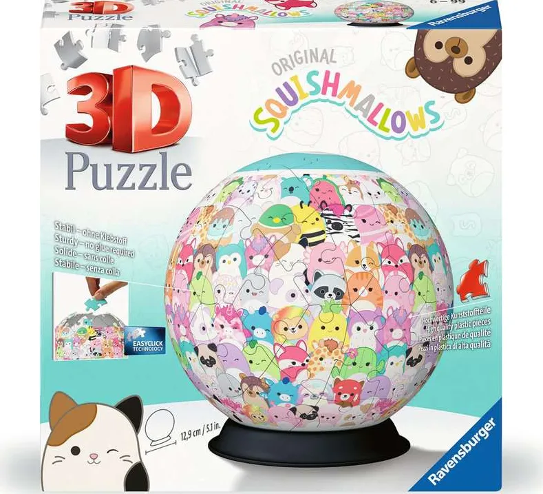 Squishmallows 3D Puzzel (72 stukjes)