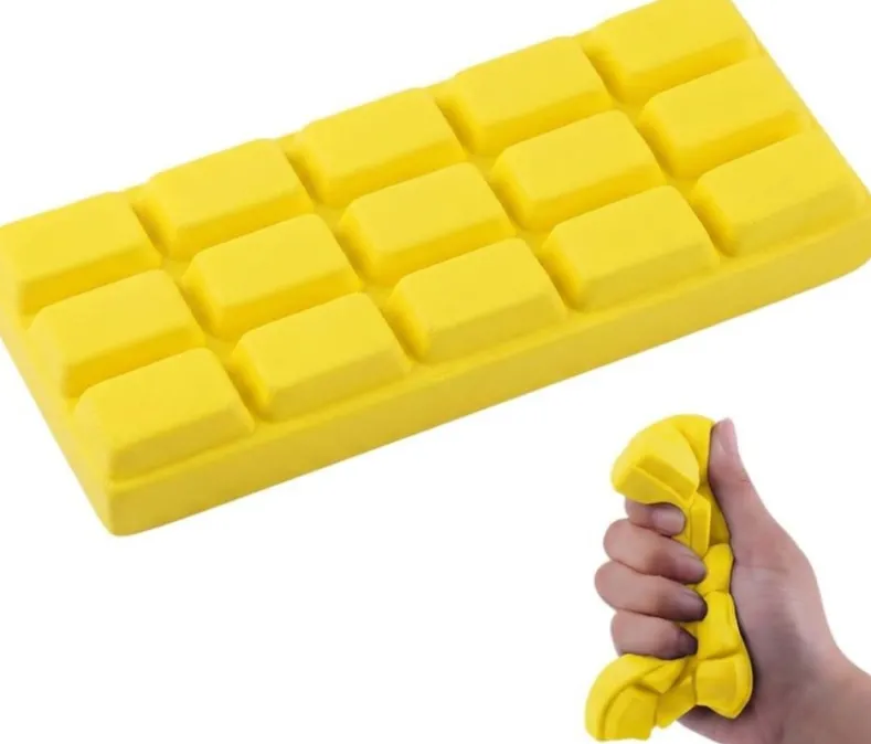 Squishy Slow Rise Chocolade - Geel