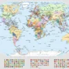 Staatkundige wereldkaart Puzzel (1000 stukjes)