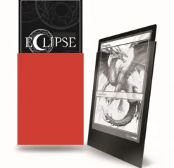 Standard Sleeves Matte Eclipse - Rood (100 stuks)