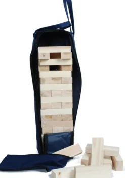 Stapeltoren XL hout in tas (60x15x15cm)