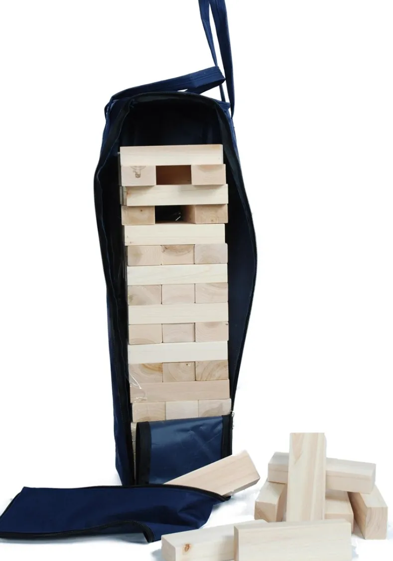 Stapeltoren XL hout in tas (60x15x15cm)