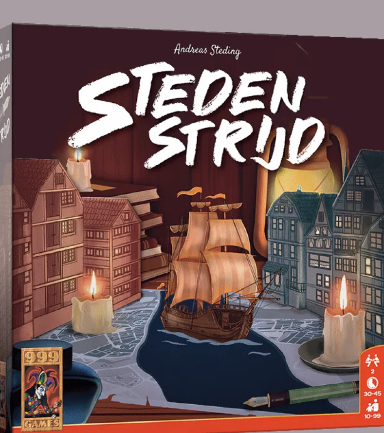 Stedenstrijd - Bordspel