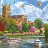 Steve Crisp - Worcester from the River Puzzel (1000 stukjes)