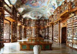 St. Florian Monastary Oostenrijk Public Library Puzzel (1000 stukjes)