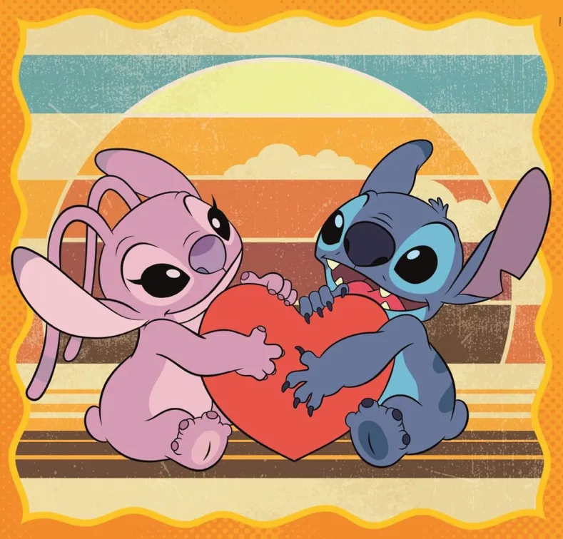 Stitch Puzzel (3x48 stukjes)