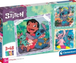 Stitch Puzzel (3x48 stuks)