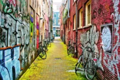 Street in Amsterdam Puzzel (3000 stukjes)