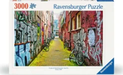 Street in Amsterdam Puzzel (3000 stukjes)
