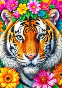 Stripes and Blooms Puzzel (1000 stukjes)