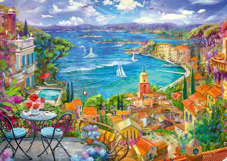 St. Tropez Puzzel (1000 stukjes)
