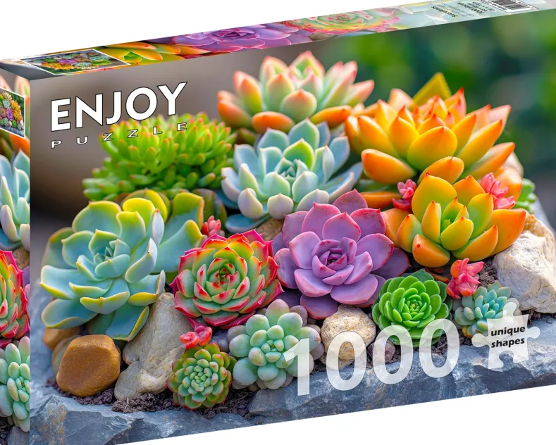 Succulents Puzzel (1000 stukjes)