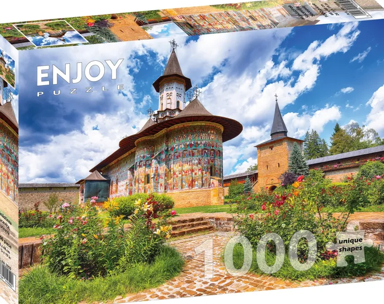 Sucevita Monastery - Suceava Puzzel (1000 stukjes)