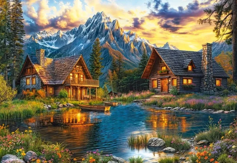 Summertime Evening Puzzel (1000 stukjes)