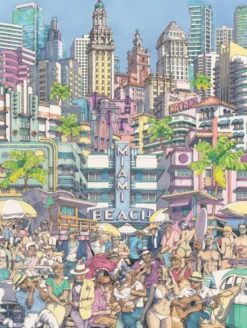 Sun Kissed City Puzzel (500 XXL stukjes)