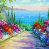 Sunny Road to the Sea Puzzel (1000 stukjes)