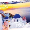 Sunrise over Santorini - Greece Puzzel (1000 stukjes)