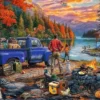 Sunset Lake Puzzel (300 XL Stukjes)