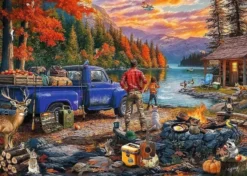 Sunset Lake Puzzel (300 XL Stukjes)