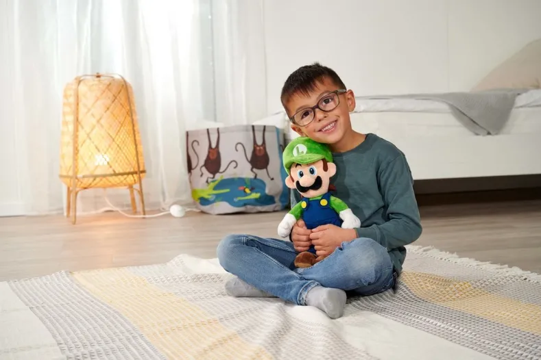 Super Mario Knuffel - Luigi (30 cm)