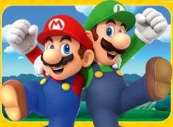 Super Mario Puzzel (12, 16, 20, 24 stukjes)