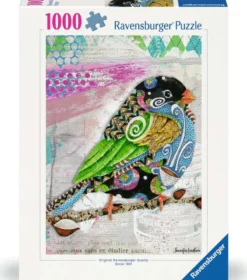 Swirly Bird Puzzel (1000 stukjes)