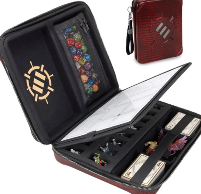 Tabletop RPG Organizer Case Collector’s Edition – Red
