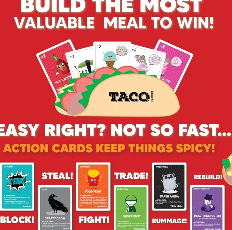 Taco vs Burrito - Kaartspel