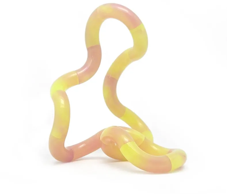 Tangle Pebbles Junior - Amber Haze (Paars / Groen)