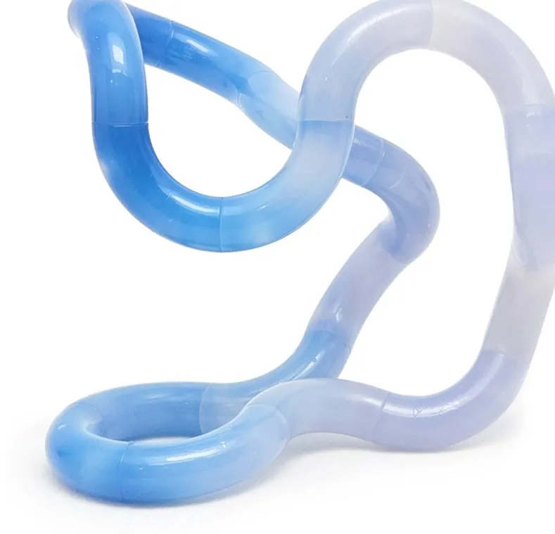 Tangle Pebbles Junior - Winterglass (Blauw / Paars)