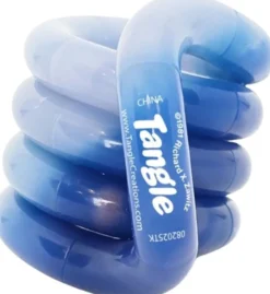 Tangle Pebbles Junior - Winterglass (Blauw / Paars)