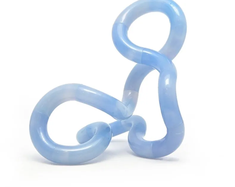 Tangle Pebbles Junior - Winterglass (Blauw / Paars)