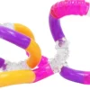 Tangle Textured Crazy Junior - Purple Orange Transparant