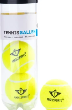 3 Tennisballen in Koker