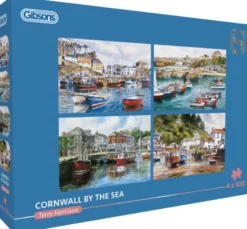 Terry Harrison - Cornwall by the Sea Puzzel (4x500 stukjes)