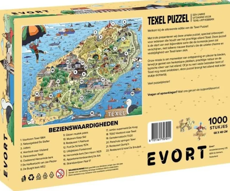 Texel Puzzel - 1e Editie (1000 stukjes)