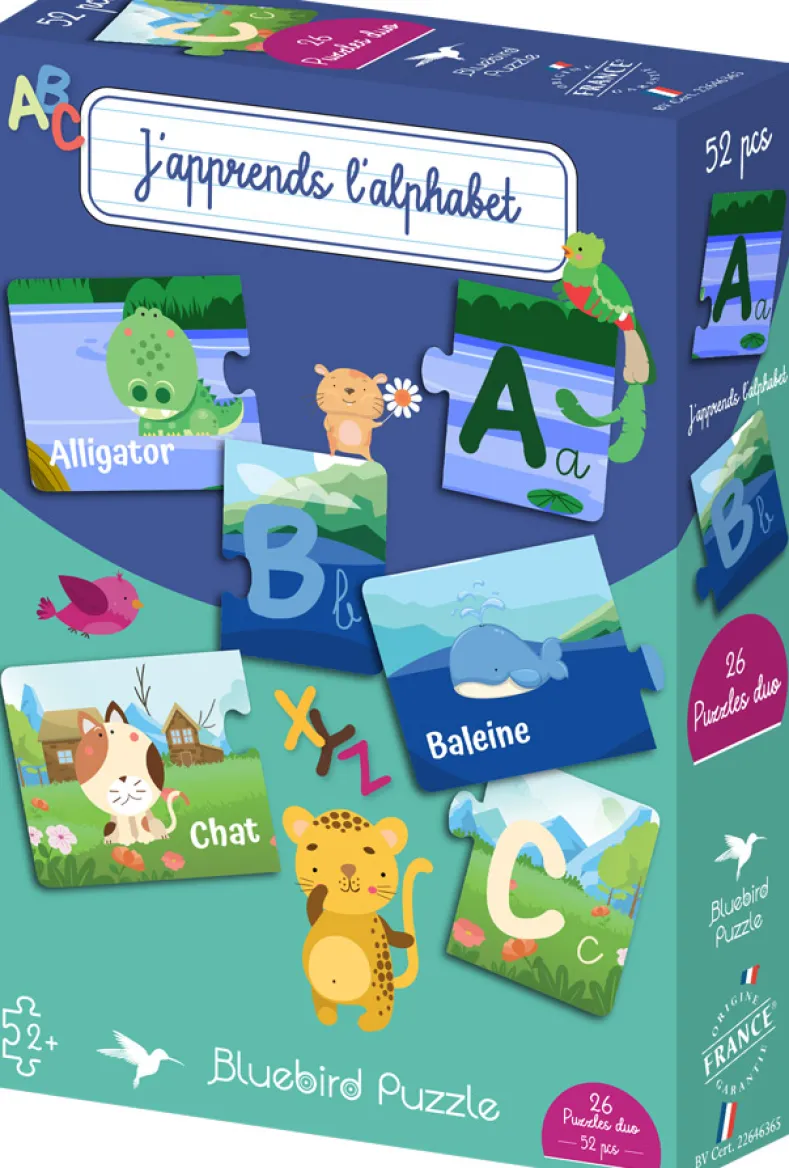 The Alphabet Duo Puzzel (54 stukjes)