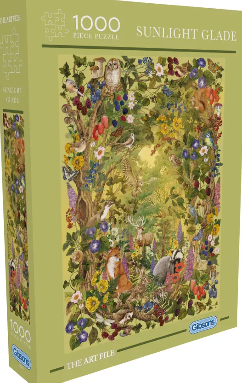 The Art File - Sunlight Glade Puzzel (1000 stukjes)