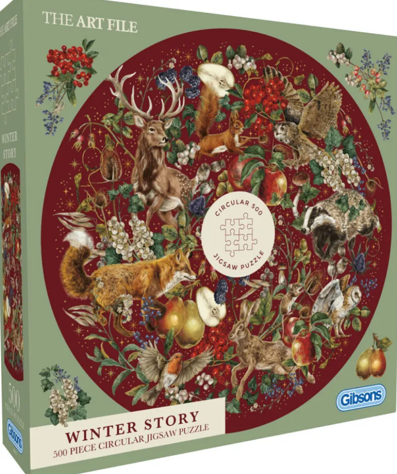 The Art File: Winter Story Puzzel (500 stukjes)
