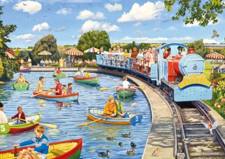 The Boating Lake Puzzel (1000 stukjes)