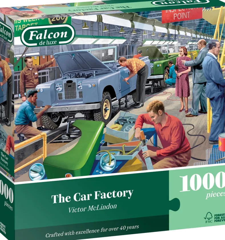 The Car Factory Puzzel (1000 stukjes)