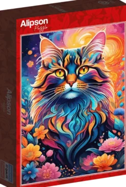 The Cat of Colors Puzzel (1000 stukjes)