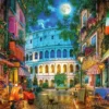 The Colosseum by Moonlight Puzzel (1000 stukjes)
