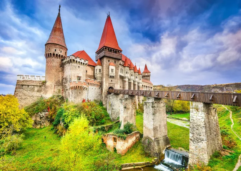 The Corvin's Castle - Hunedoara Puzzel (1000 stukjes)