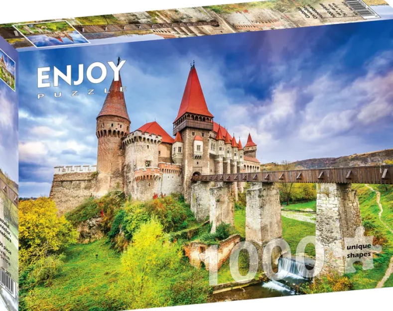The Corvin's Castle - Hunedoara Puzzel (1000 stukjes)