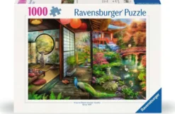 Theehuis in Japanse Tuin Puzzel (1000 stukjes)