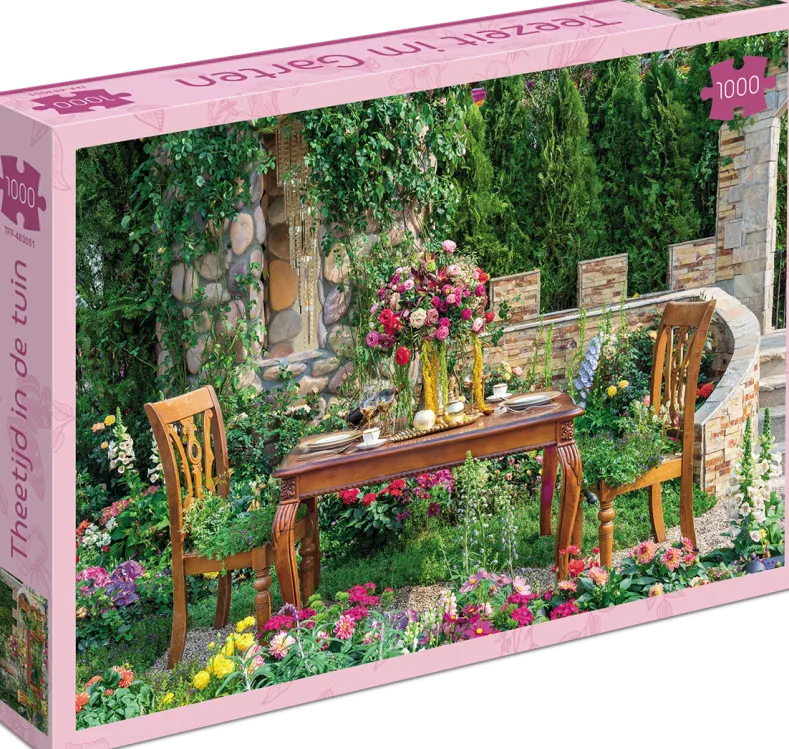 Theetijd in de Tuin Puzzel (1000 stukjes)