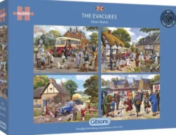 The Evacuees Puzzel (4 x 500 stukjes)