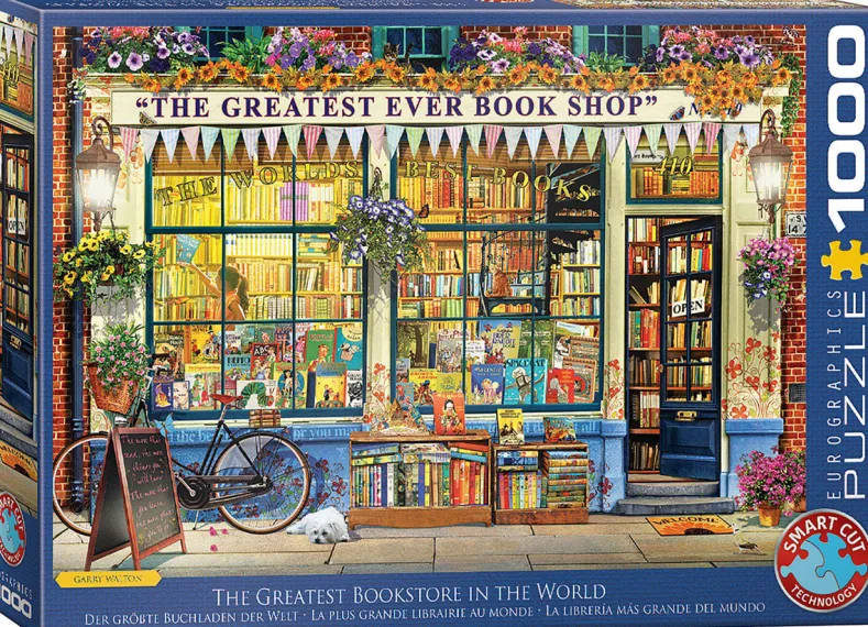 The Greatest Bookstore in the World Puzzel (1000 stukjes)