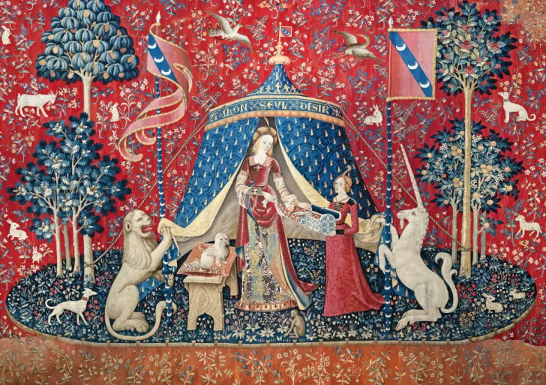 The Lady and the Unicorn Puzzel (1000 stukjes)